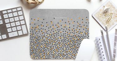 Mouse Pad Polka Dots Mouse Pad Dotted Mouse Pad Office Mouse