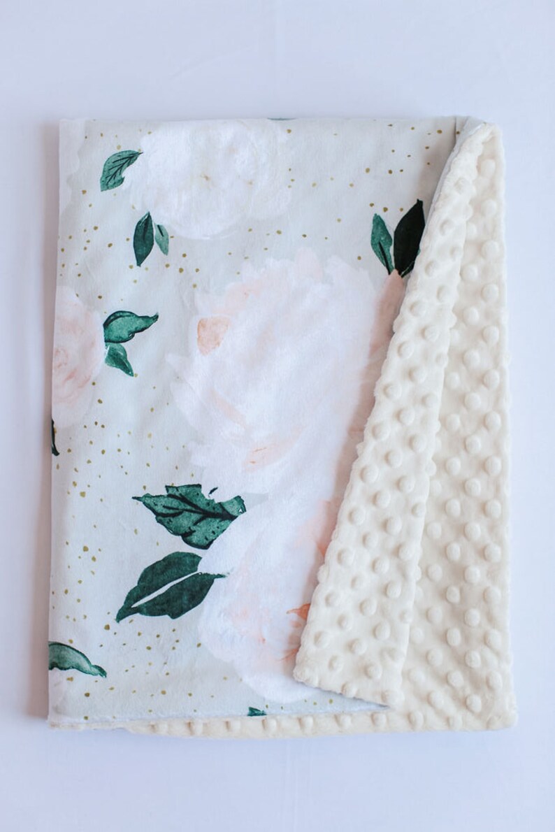 Personalized Baby Blanket  Minky Baby Blanket  Baby Blanket