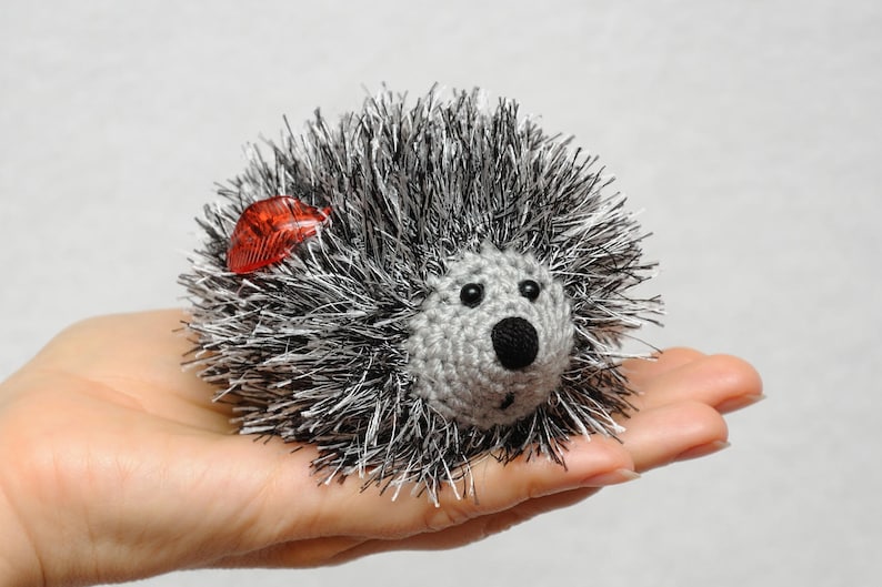 Gift for kids Toys Crochet hedgehog Plushie Stuffed Animal