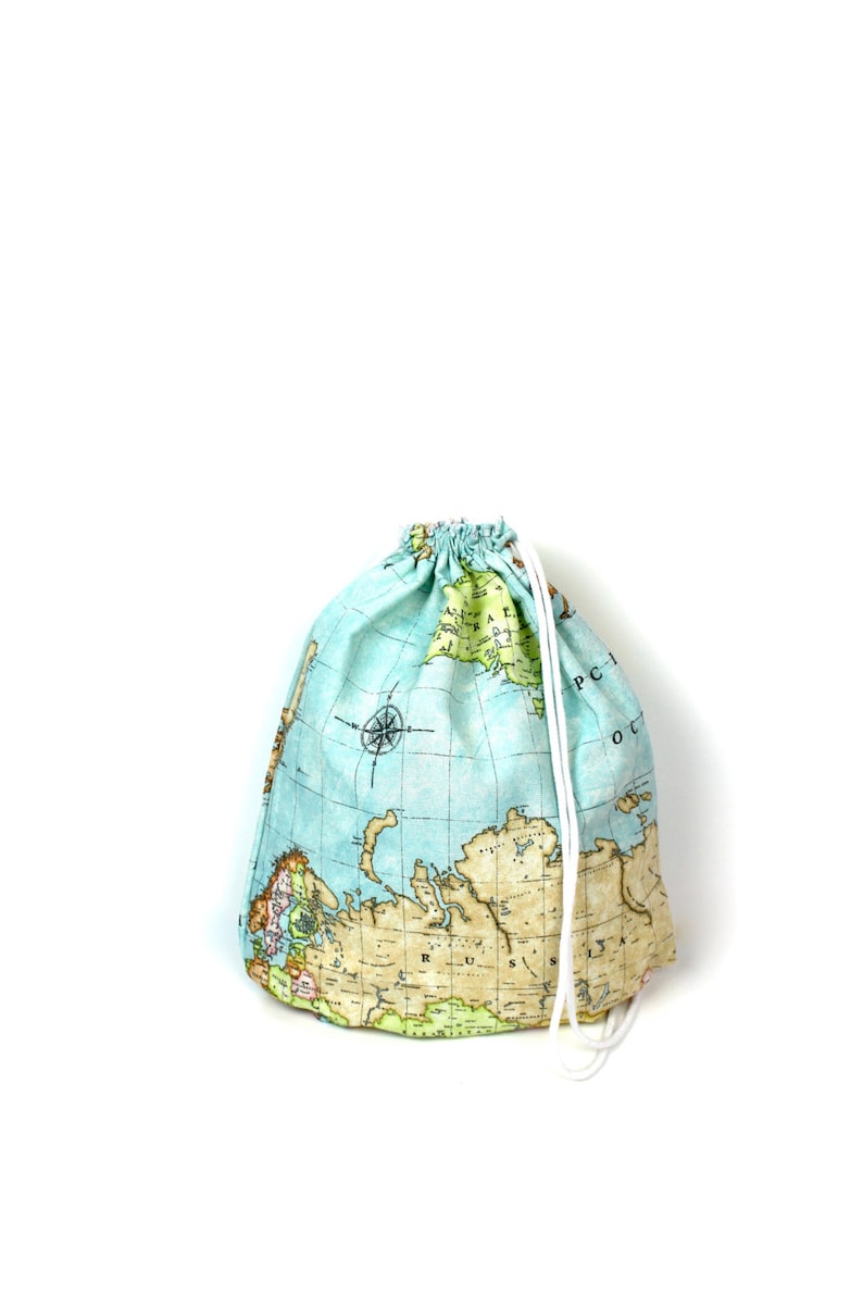 World Map Gym Bag  hannisch