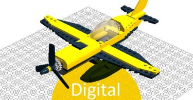 Airplane Lego instruction for kids Airplane instruction for