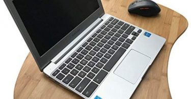 Bamboo Laptop Lap Desk of Extra Large Size  Natural Bamboo