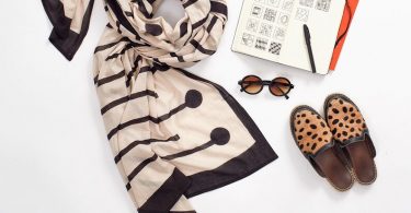 Block Print Scarf  Matchsticks