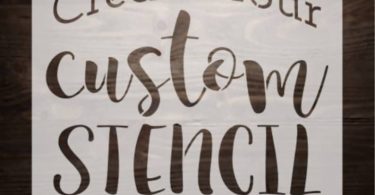 Custom Stencil / Custom Reusable Stencil / Stencil