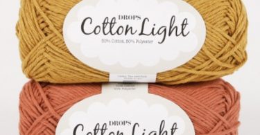 Garnstudio DROPS Cotton Light DK yarn8ply 50g summer yarn