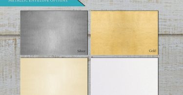 Gold EnvelopesSilver EnvelopesWhite Gold EnvelopesWhite