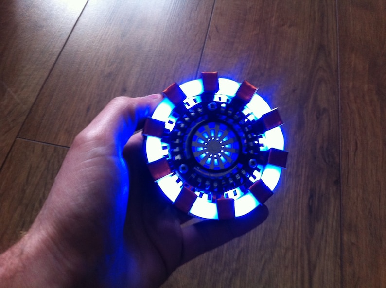 IRON MAN Tony Stark Arc Reactor Wearable Prop Replica