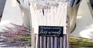 Lavender Wedding Toss Wands  Confetti Alternative   Outdoor
