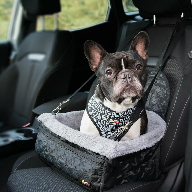 Luxury Dog Car Seat  Pet Booster Seat  Dog Travel Car Seat