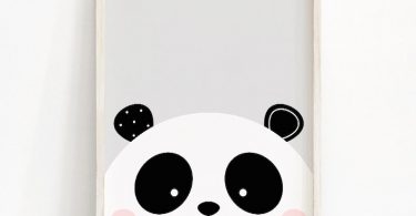 Panda Print Nursery Art Printable Instant Download Nursery