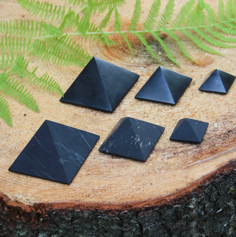 Shungite Pyramid Supplies for Crafting // Schungit Energy