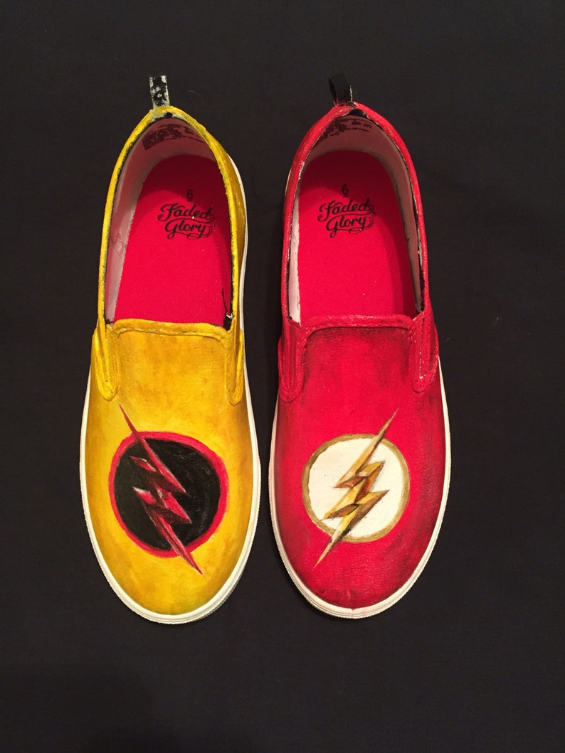 The Flash / Reverse Flash Shoes