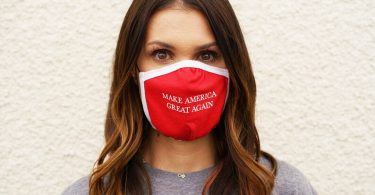 Trump Make America Great Again Cotton Face Mask  Made in USA