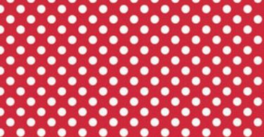 White on Red Small Dot by Riley Blake Designs  polka dots
