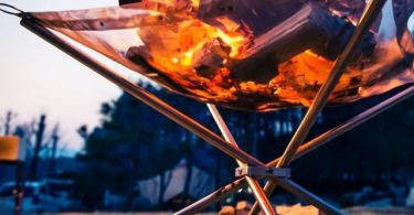Collapsing Outdoor Firepit