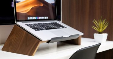 Laptop MacBook Premium Ergonomic Wood Stand Holder Dock