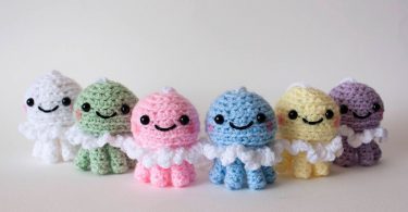 Princess Jellyfish Inspired Crochet Doll  Handmade Plush