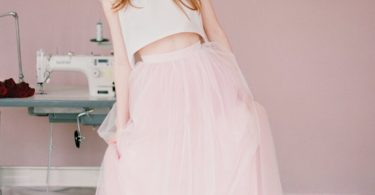 Wedding crop top DEBBIE // Bridal crop top  bridal separates
