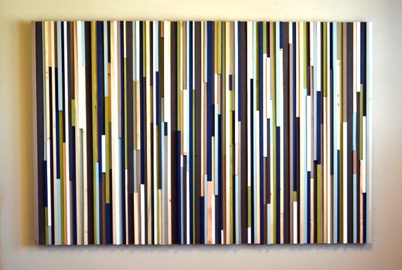 Wood Wall Art  Extra Large Wall Art  3D Wall Art  48×72
