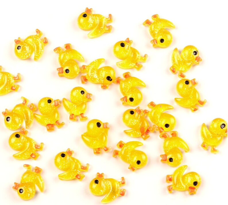 DUCK SLIME charms resin cloud slime butter slime instant snow