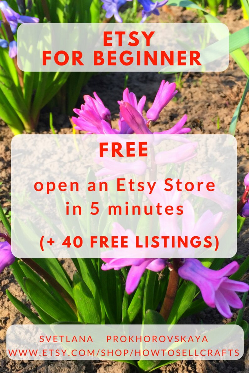 How to start on Etsy How to sell crafts Etsy store Starting on