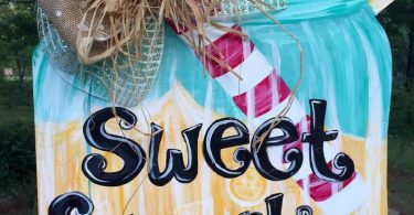 Lemonade or Tea Summer Door Hanger