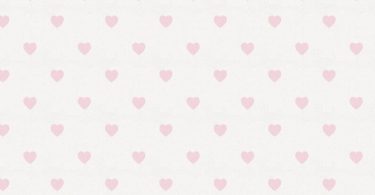 Pink Hearts Organic Fabric  By The Yard  Girl / Pink