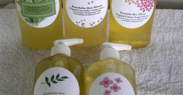 Randalia Bee Hives Infused Botanical Liquid Body Soap