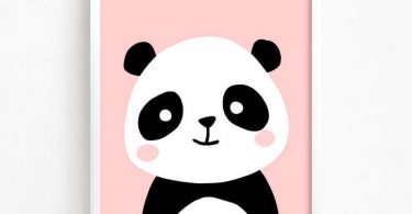 Sale 50% Off  Baby Panda Bear Poster  nursery art nursery