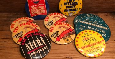 Lot Of Vintage Badges Pins Pet Care Veterinary