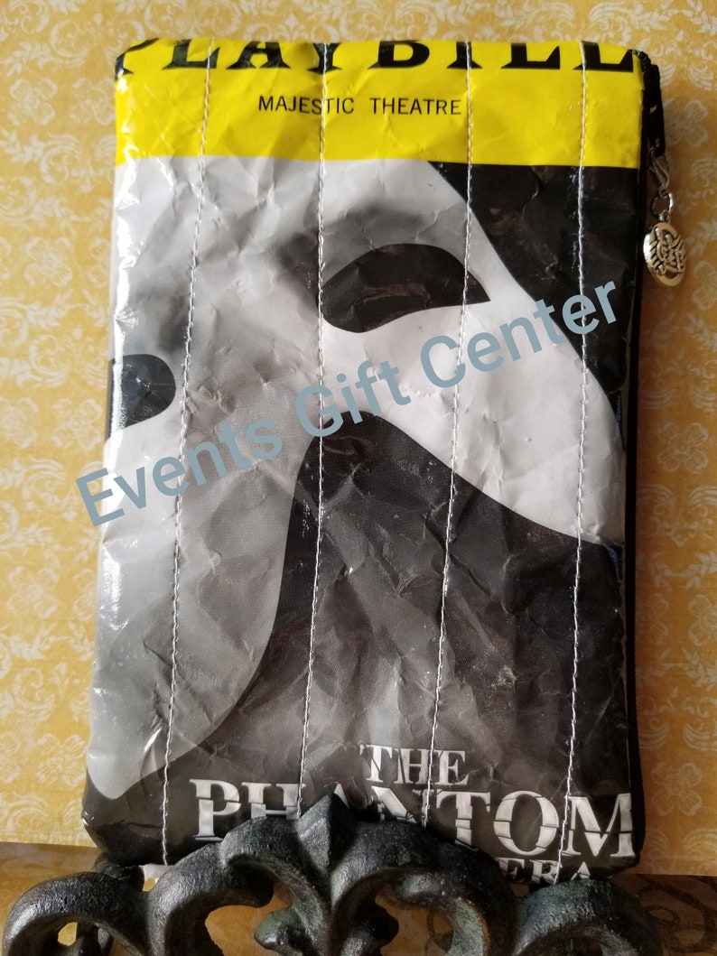 Phantom of the Opera  Pouch Re-purpose from Broadway NYC