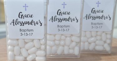Baptism Party Favors Tic Tac Labels Mint Favors Mint Favors