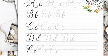 Calligraphy tutorial learn calligraphy Hand lettering guide