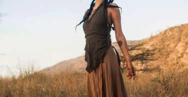 Earth Wrap skirt. long skirt. earthy clothing. tribal