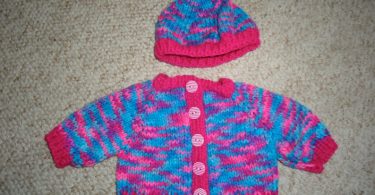 Handknitted American Girl Doll Sweater