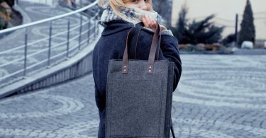 Handmade Felt Tote Bag Handmade Felt Bag Felt Handbag Felt