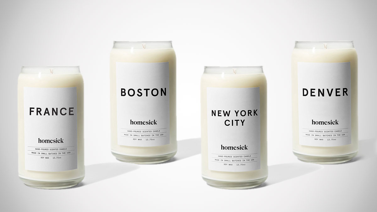 Homesick Candles – Scented to Smell Like Home