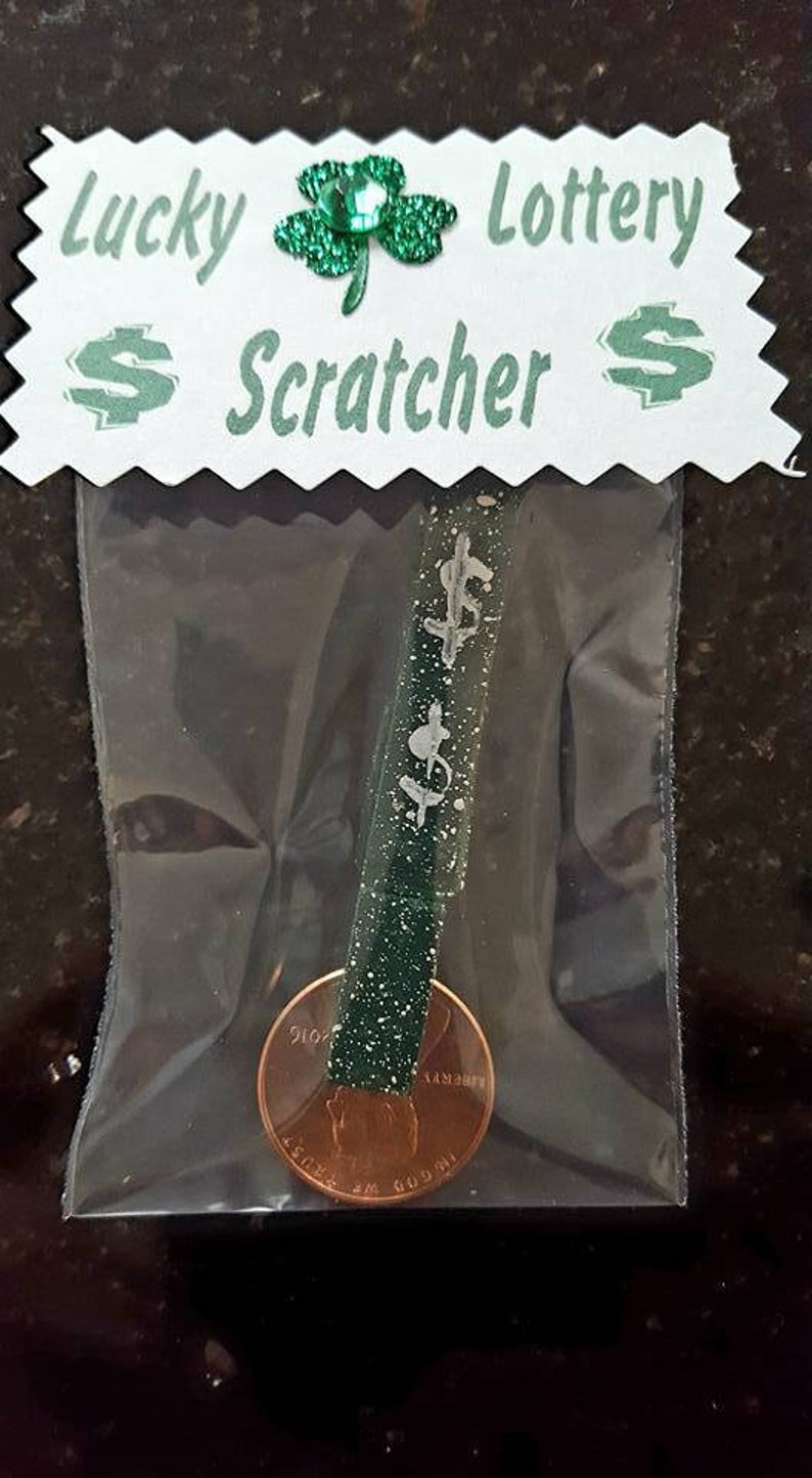 Lucky Lottery Scratcher  A must have for that person that