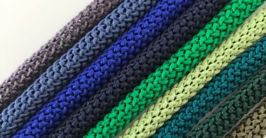 Macrame braid cord 6mm yarn for macrame 100m Polyester rope