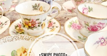 Mismatched Tea Cups and Saucers  Tea Cups  Mix Match Tea