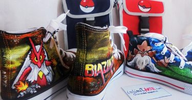 Pokemon Shoes Blaziken / Alakazam / Pikachu / Eevee /