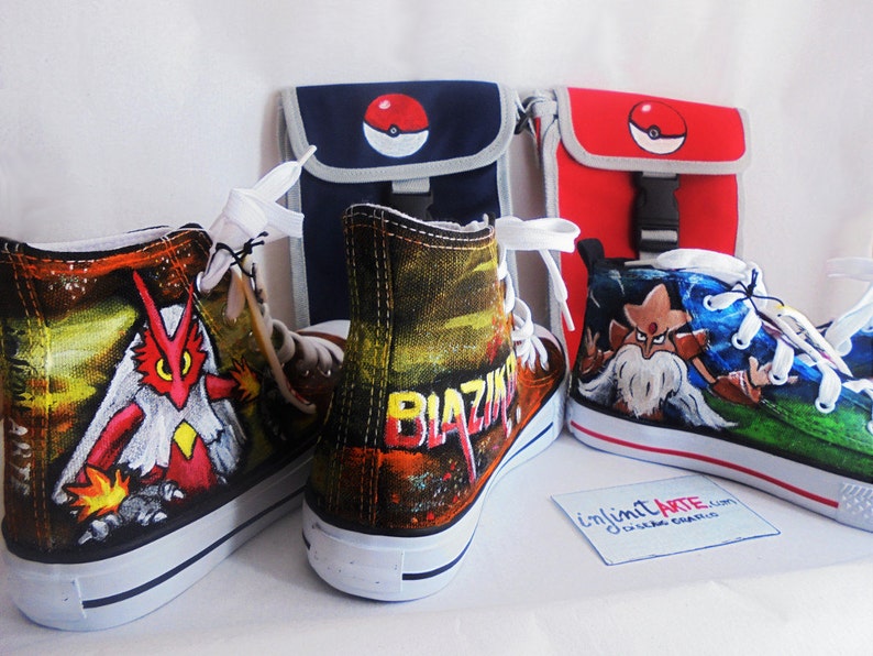 Pokemon Shoes Blaziken / Alakazam / Pikachu / Eevee /