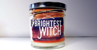 The Brightest Witch  Bookish Candle  Wizard Candle  Wood