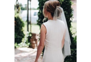 Wedding Veil Simplicity Veil Cut Edge Bridal Veil Minimalist