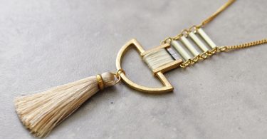 Boho necklace bohemian necklace long necklace pendant