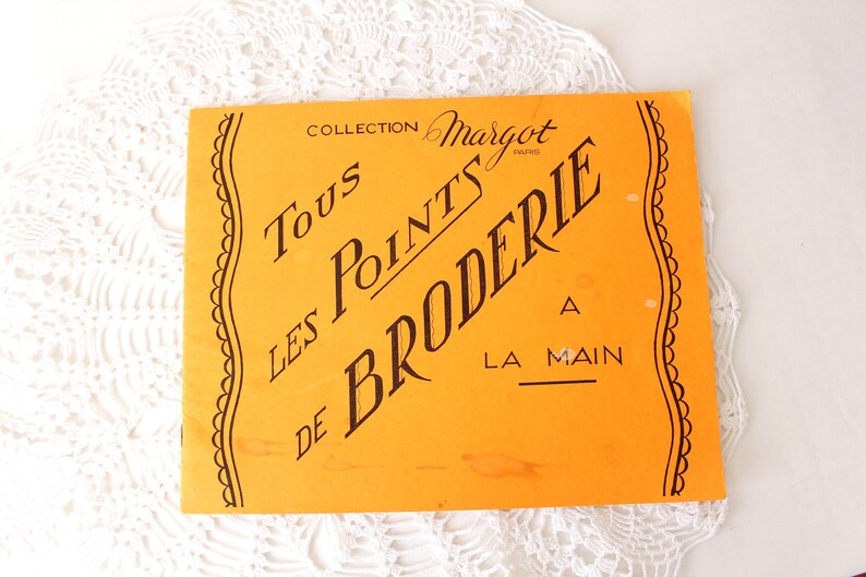 Embroidery pattern book Embroidery Vintage needlework manual