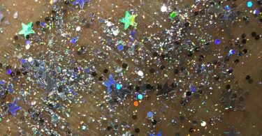Holographic Silver with Stars Festival Glitter