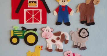 Old McDonald’s Farm Felt Board Story/Felt Farm Set/Flannel