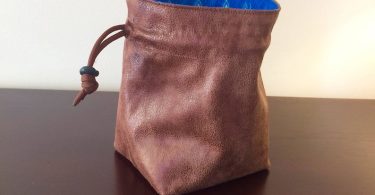 Adventurer Peacock Stand-up Dice Bag Square Bottom