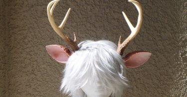 NEW ARRIVAL Realistic  Doe / Deer Antlers Horns and optional